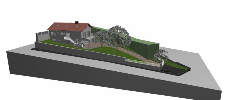Géomètre à Annecy, relevé de mesure et plan 3D maison en Haute Savoie