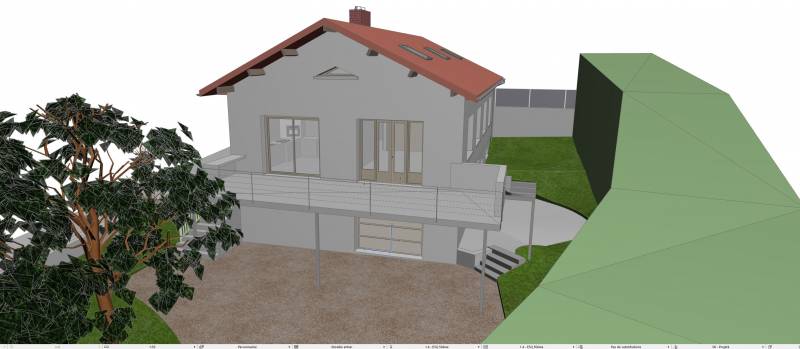Géomètre à Annecy, relevé de mesure et plan 3D maison en Haute Savoie