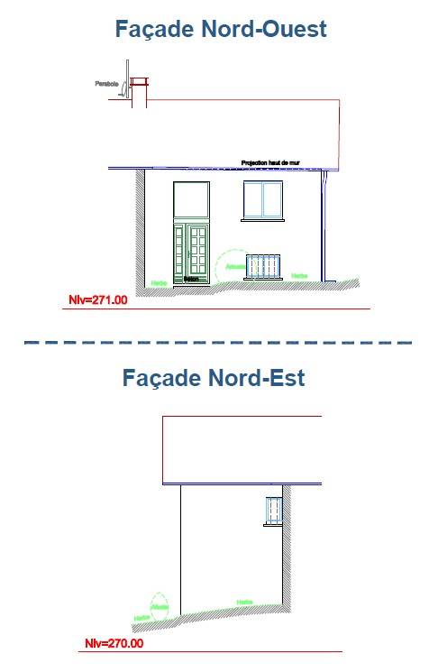 Géomètre à Villefranche pour le relevé et mise en plan d'une maison dans la région des pierres dorée dans le Beaujolais